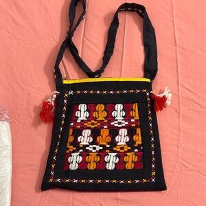 Colorful Embroidered Women's Bag